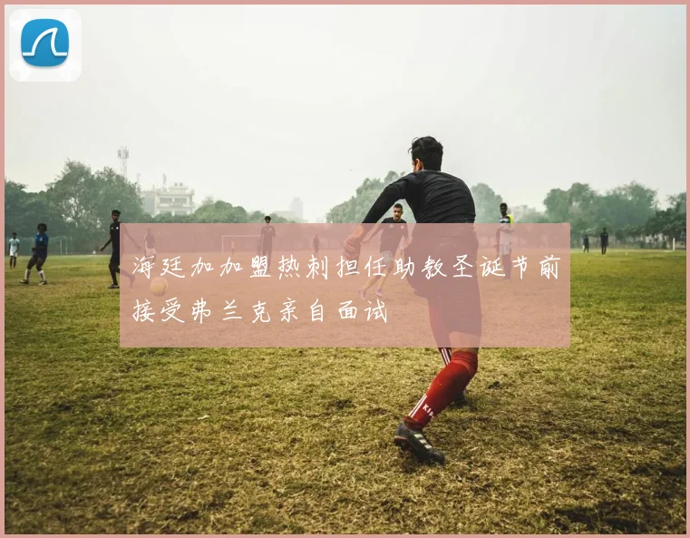 海廷加加盟热刺担任助教圣诞节前接受弗兰克亲自面试